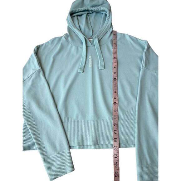 GYMSHARK Women’s Pause Hoodie In Light Sea foam Size M - Picture 9 of 9